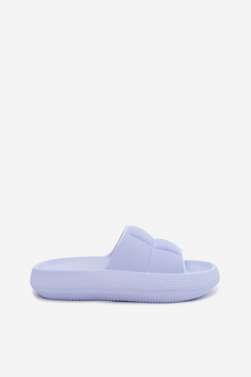 Chinelos leves para mulheres Vinceza 76052 em azul
