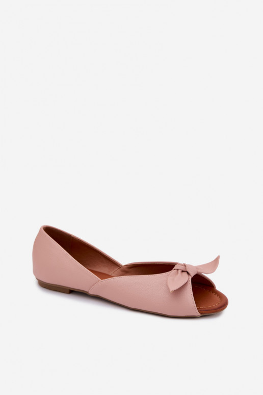 Bailarinas FemininoOdkrytymi Palcami isósceles Vinceza 22-17201 cor rosa