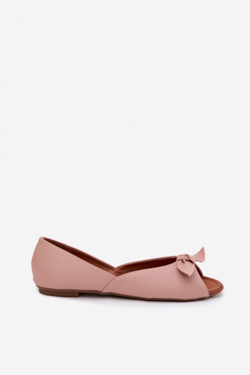 Bailarinas FemininoOdkrytymi Palcami isósceles Vinceza 22-17201 cor rosa