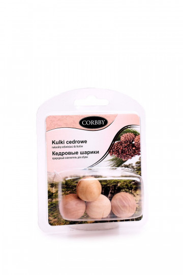 CORBBY bolas de cedro 4 unid.