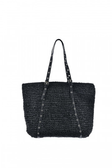 Um clássico Bolsa feminina Big Star JJ574096 preto 2