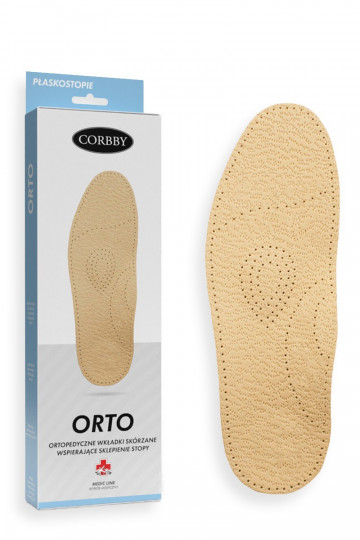 CORBBY ORTO palmilhas ortopédicas de couro