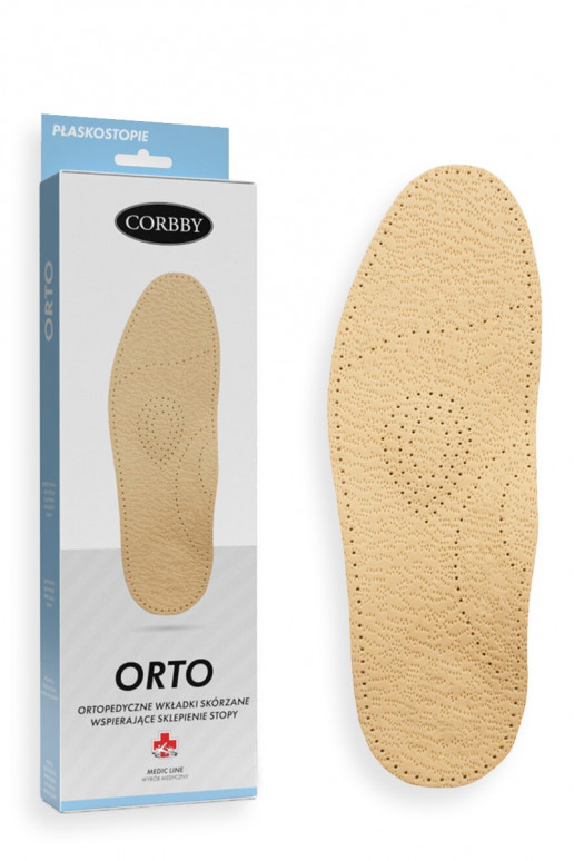CORBBY ORTO Palmilhas ortopédico Pele