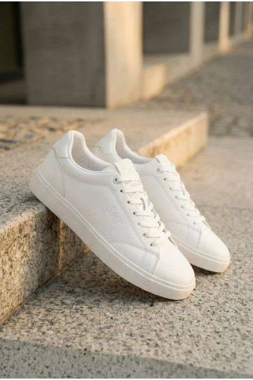 Sapatos esportivos masculinos LEE GLENN MEN LOIN 50261026.03A cor branca