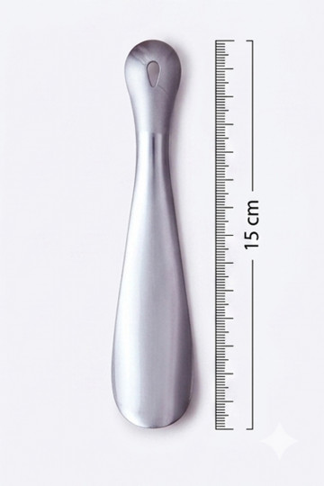 Corbby colher de sapato de plástico cinza 15 cm