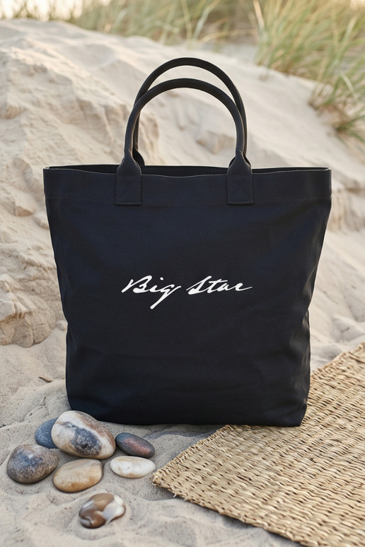 Bolsa de tecido/saco Big Star RR574239 preta