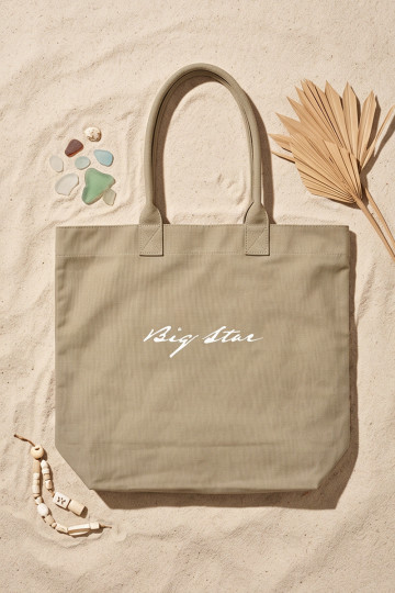 Bolsa de tecido/saco Big Star RR574235 areia escura 2