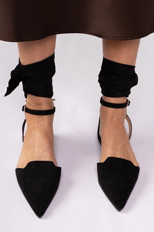 Mules pretas de salto baixo Mella