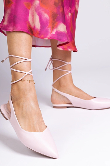 Mules rosa em couro sintético Terry 2