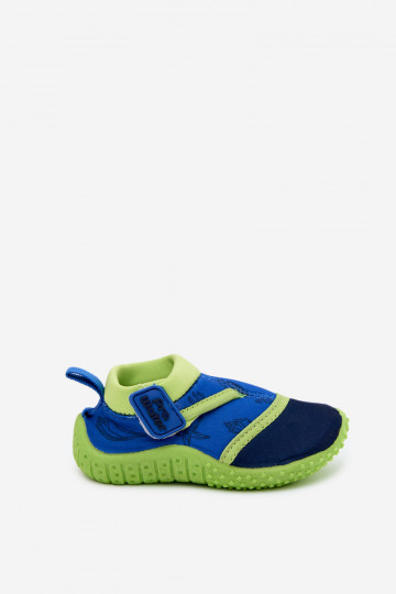 Sapatos infantis verdes com fechos adesivos PROINATER PRO-26-48-100B 2