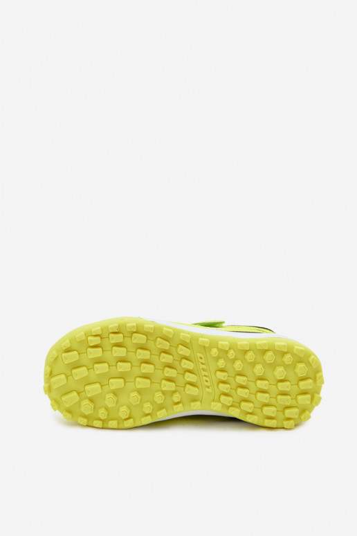Sapatos infantis amarelos neon LOTTO DASHER 2600920