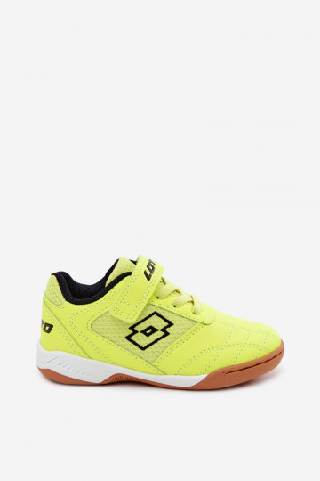 Sapatos desportivos infantis amarelos neon LOTTO INHIZZER 2600120K 2