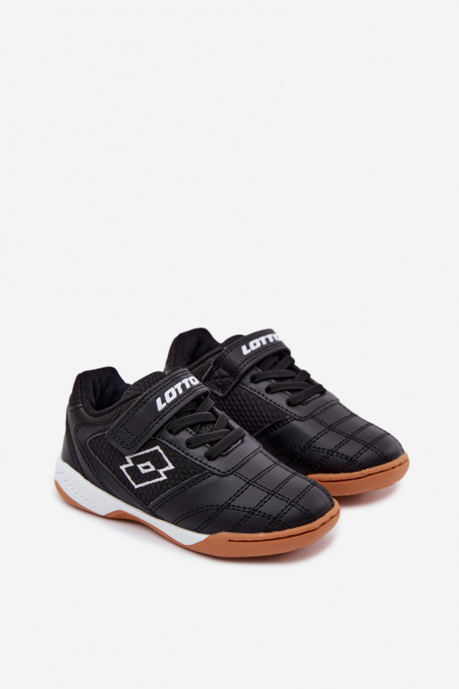 Sapatos desportivos infantis pretos LOTTO INHIZZER 2600120K