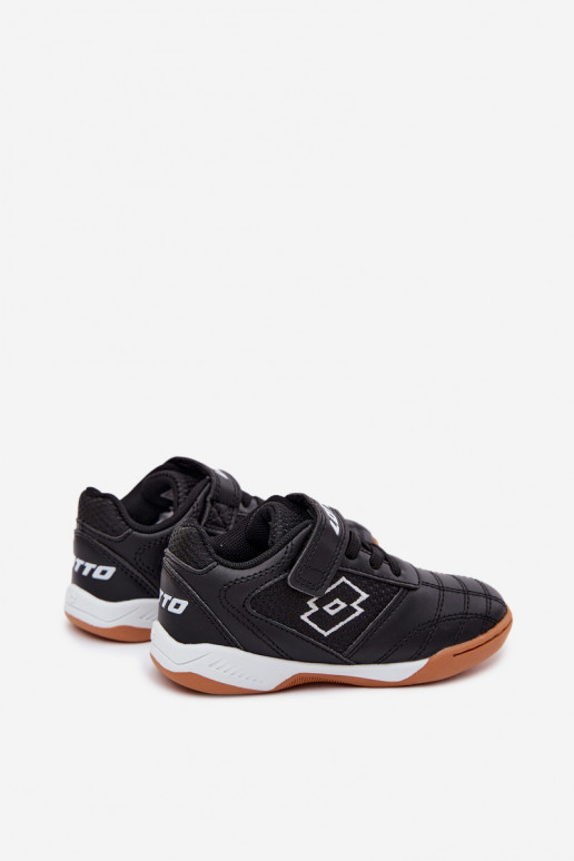 Sapatos desportivos infantis pretos LOTTO INHIZZER 2600120K