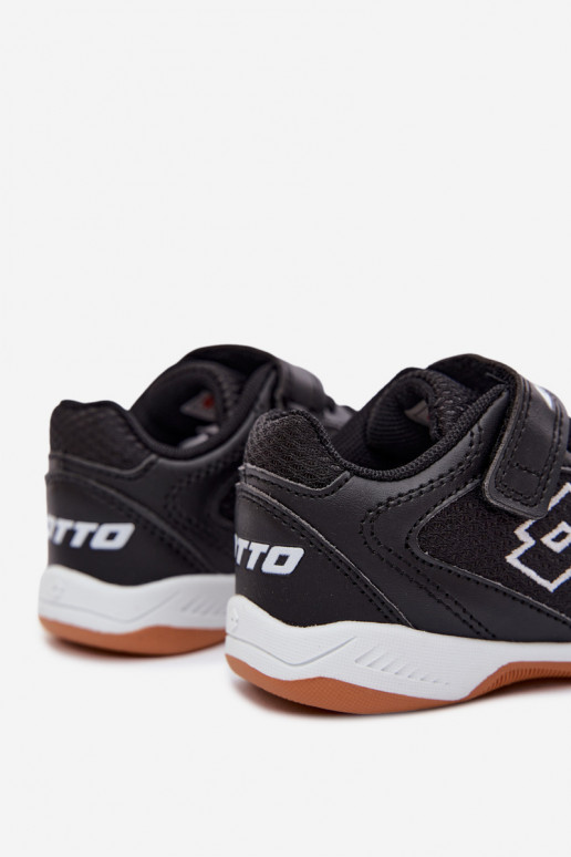 Sapatos desportivos infantis pretos LOTTO INHIZZER 2600120K