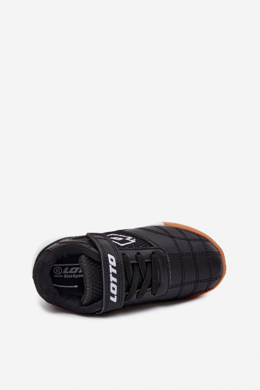 Sapatos desportivos infantis pretos LOTTO INHIZZER 2600120K