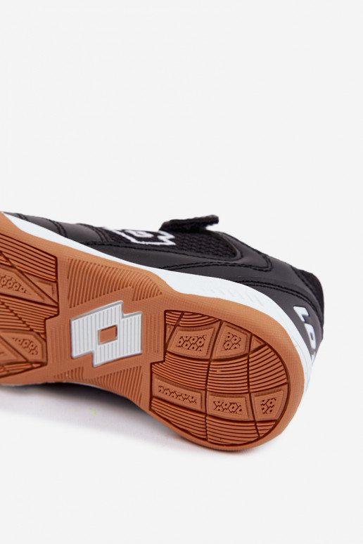 Sapatos desportivos infantis pretos LOTTO INHIZZER 2600120K