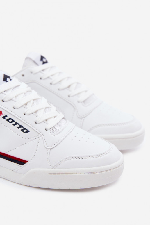 Ténis masculinos LOTTO NANDU 2400100 cor branca