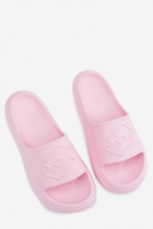 Chinelos leves femininos LOTTO SLAY 2400471U cor rosa