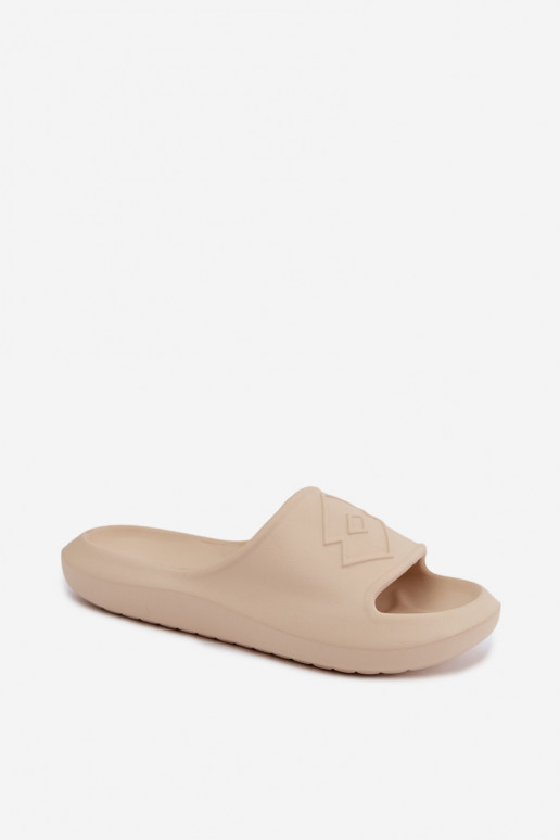 Chinelos Chinelos leves Feminino LOTTO SLAY 2400471U bege