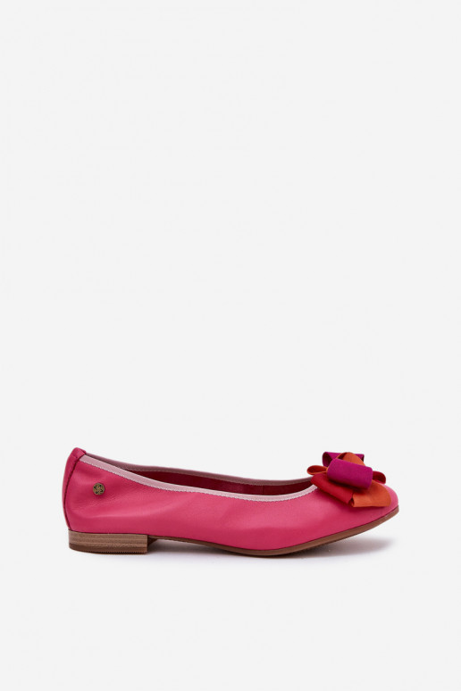 Bailarinas rosas com laços Tai turiciejka P6801-15