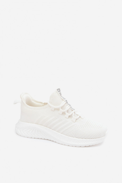 Calçado desportivo slip-on para mulheres Big Star UU274056 na cor branca