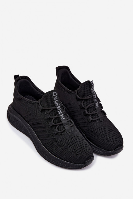 Calçado desportivo masculino preto Big Star UU174003