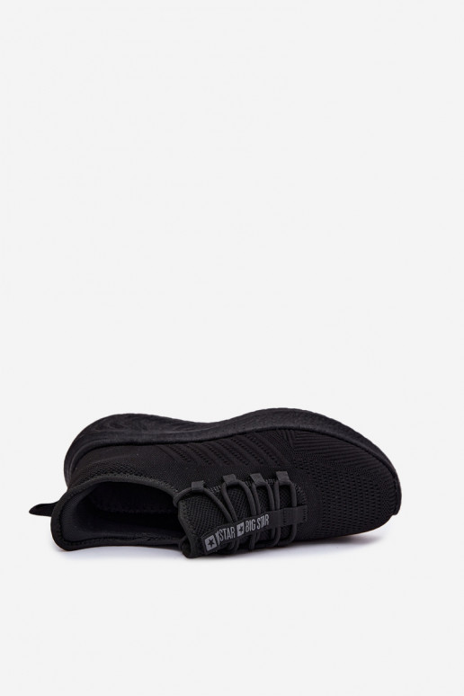 Calçado desportivo masculino preto Big Star UU174003