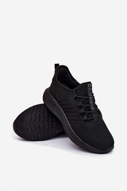 Calçado desportivo masculino preto Big Star UU174003