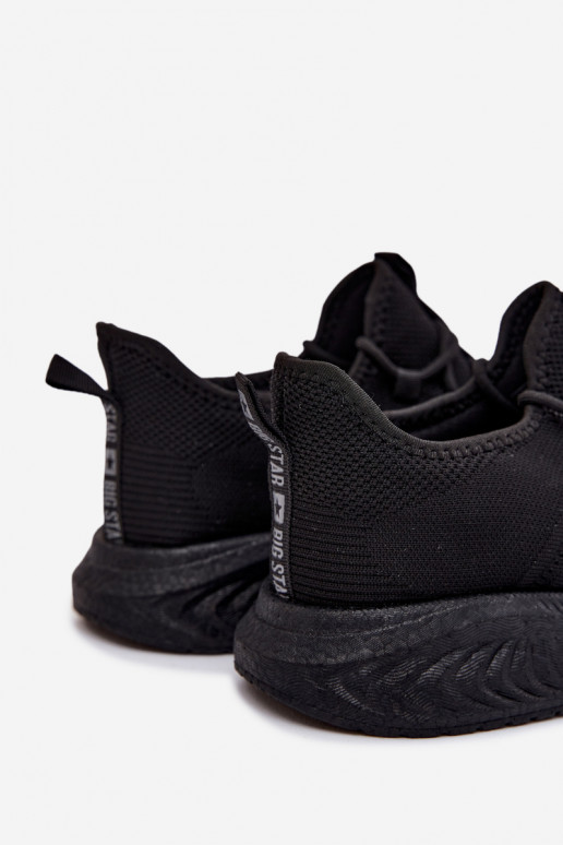 Calçado desportivo masculino preto Big Star UU174003