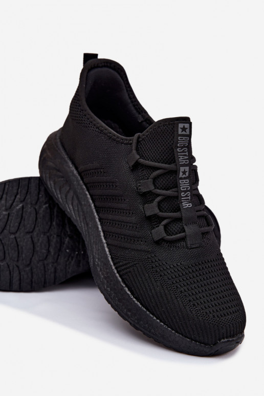 Calçado desportivo masculino preto Big Star UU174003