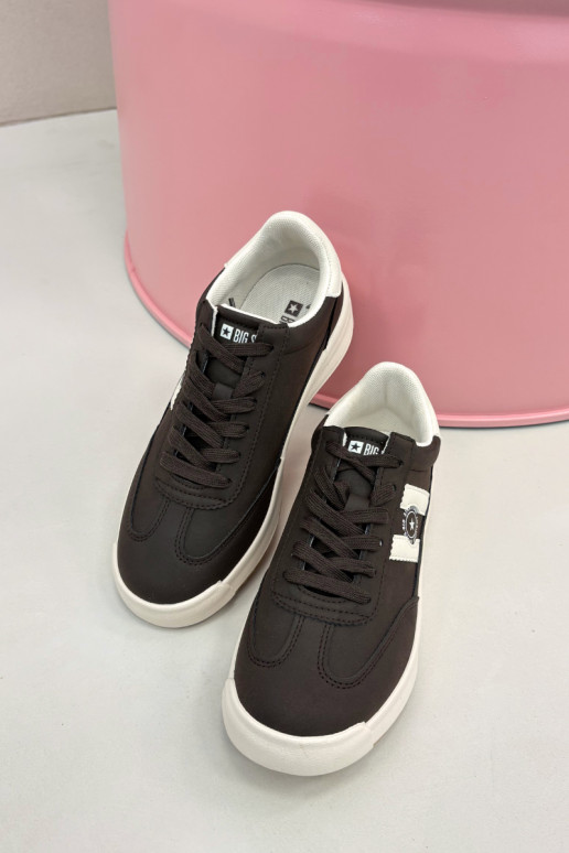 Calçado desportivo para mulheres Big Star UU274024 na cor chocolate