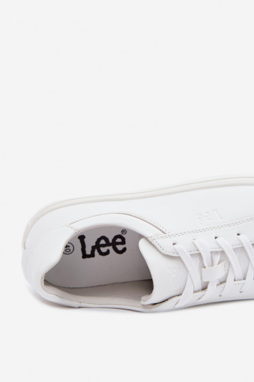 Ténis brancos masculinos LEE JOE MEN LOIN