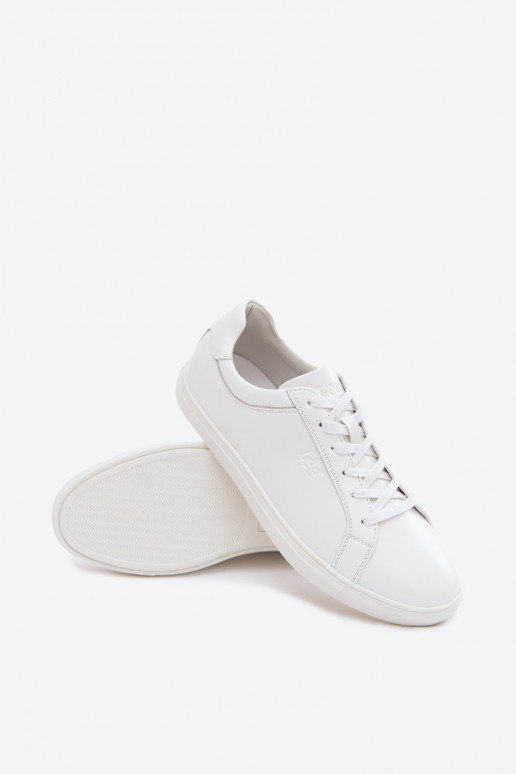 Ténis brancos masculinos LEE JOE MEN LOIN