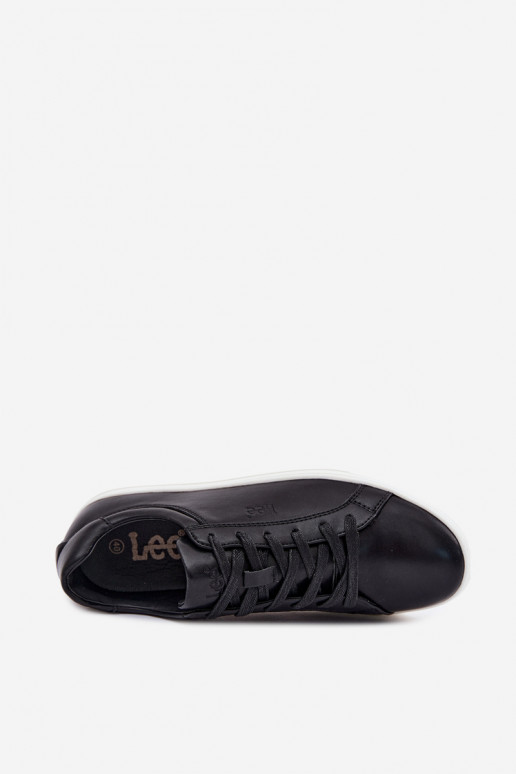 Ténis pretos masculinos LEE JOE MEN LOIN