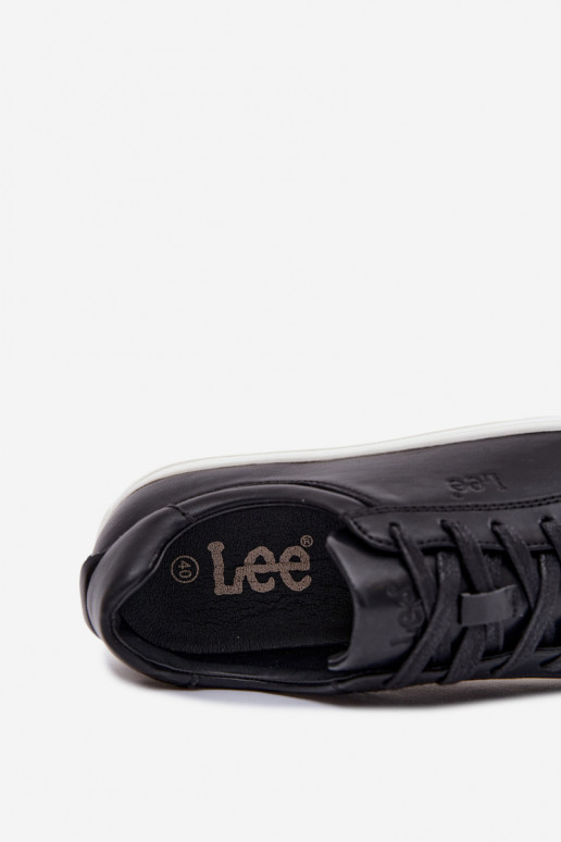 Ténis pretos masculinos LEE JOE MEN LOIN