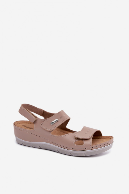 Sandálias marrons femininas Inblu