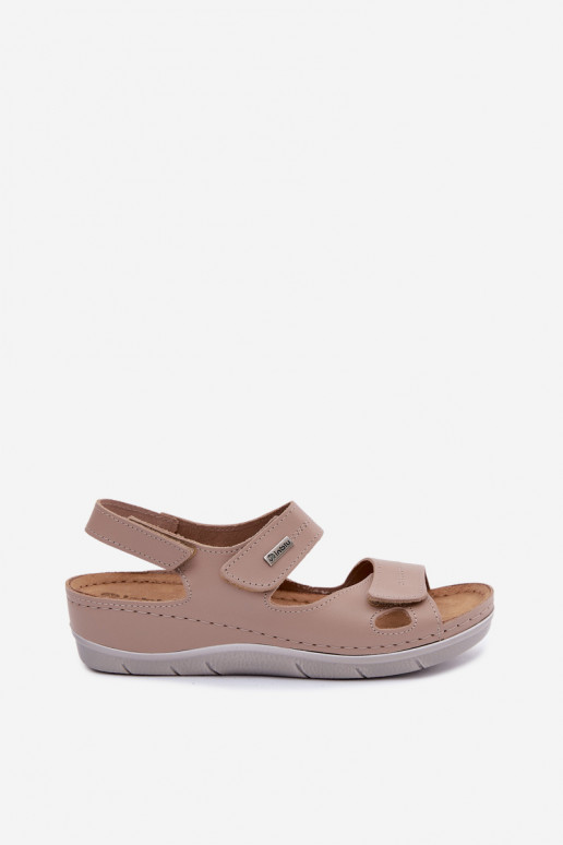 Sandálias marrons femininas Inblu
