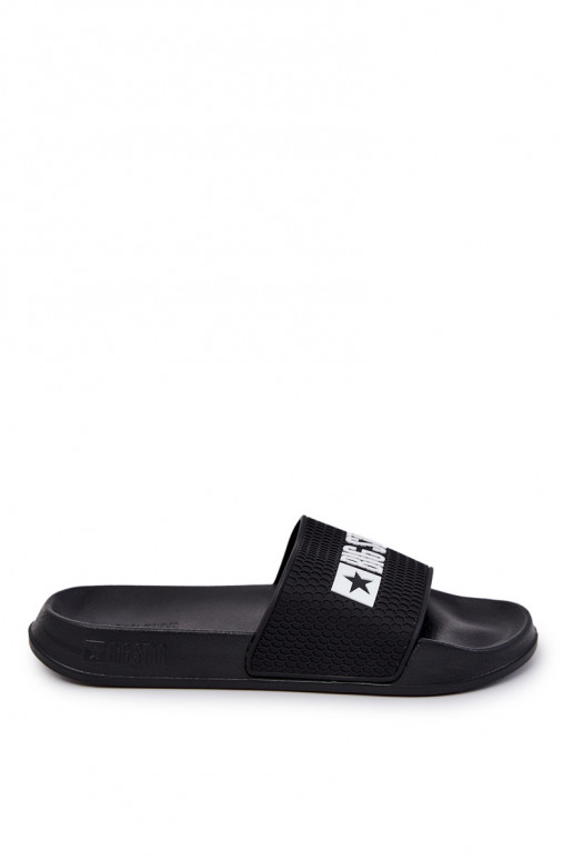 Chinelos Big Star JJ174505 cor preta para homens