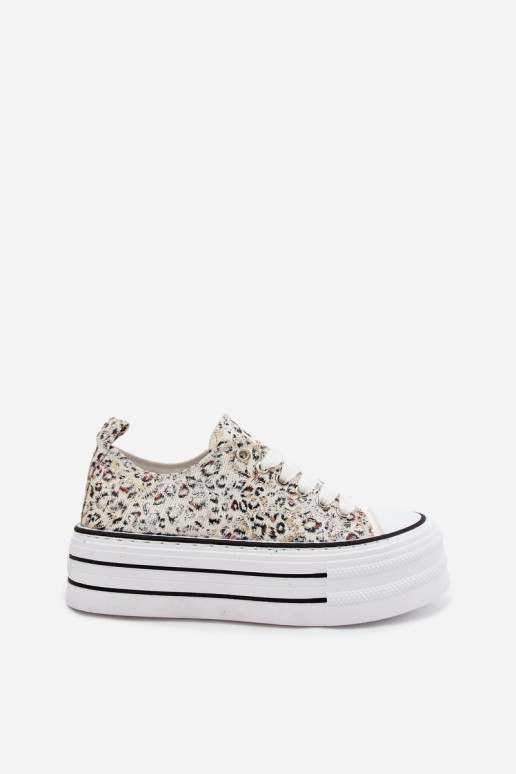 Estampado Sapatos de lazer com uma plataforma Cores diferentes Stilla