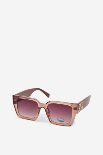 Óculos de sol marrons femininos