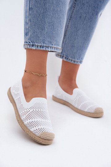 Espadrilhas brancas vazadas Candessa 2