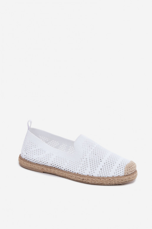 Espadrilhas brancas vazadas Candessa