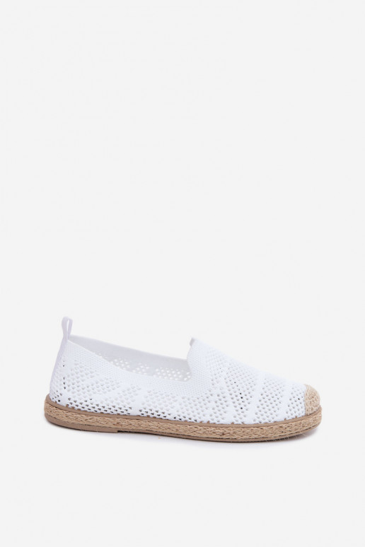 Espadrilhas brancas vazadas Candessa
