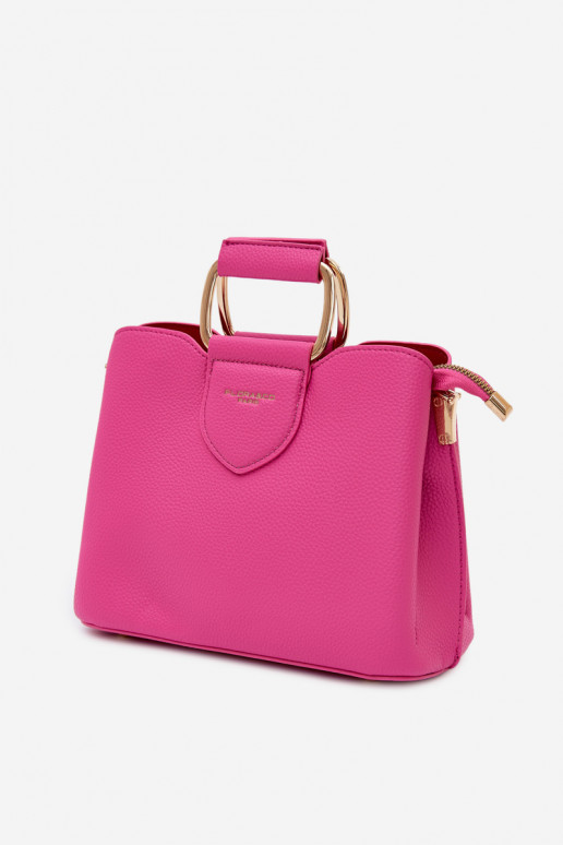 Bolsa rosa em couro sintético Lorielle