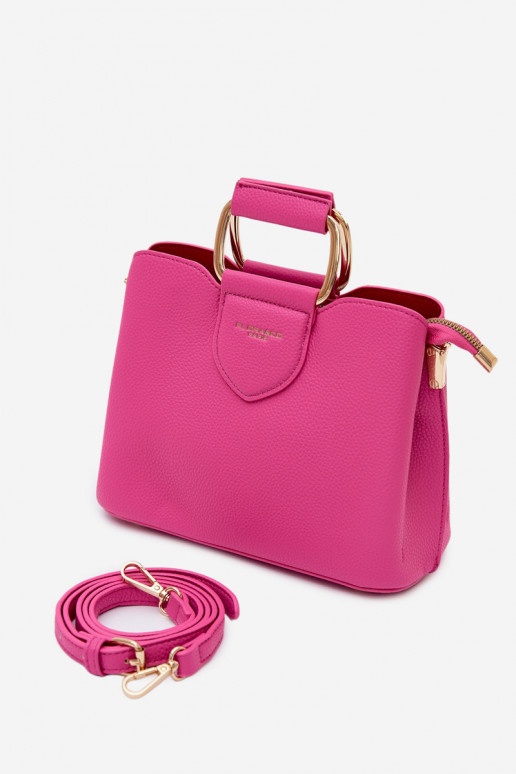 Bolsa rosa em couro sintético Lorielle