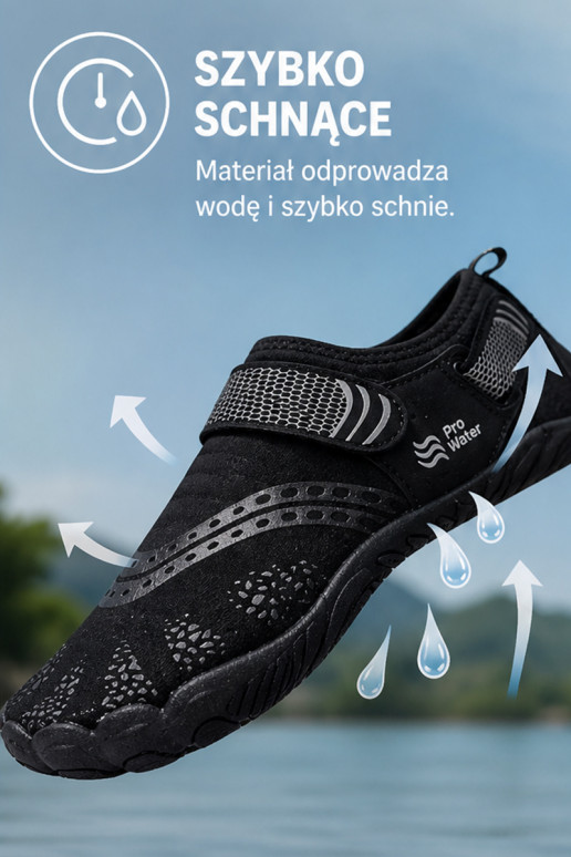 Sapatos impermeáveis masculinos PROINATER PRO-26-48-118M na cor preta