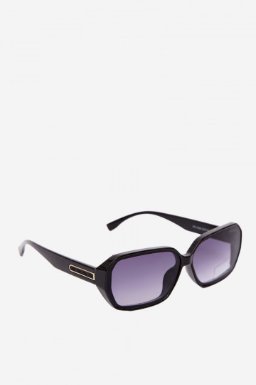Óculos de sol femininos com filtro UV cor preta