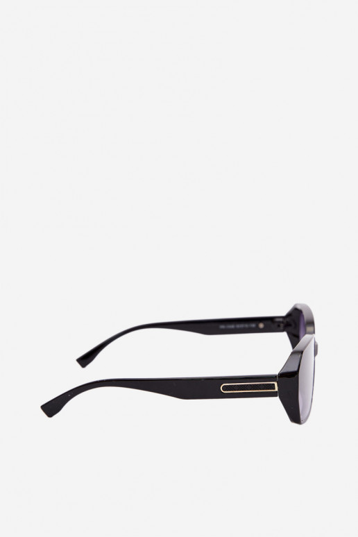 Óculos de sol femininos com filtro UV cor preta