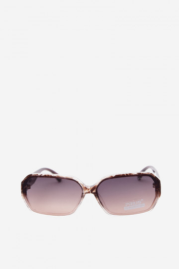 Óculos de sol femininos com filtro UV cor marrom 2